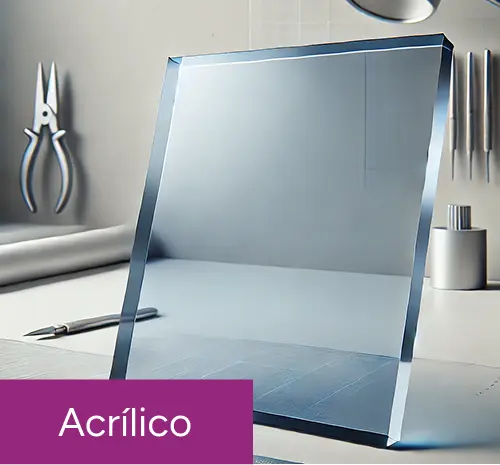 Material de acrilico